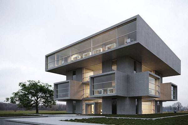 پروژه نمای کرتن وال پروژه جهش، پردیس تهران