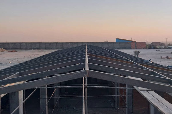 پروژه اسکای لایت ساختمان تجاری آبیک 